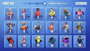 ADIVINA EL BAILE DE FORTNITE POR SU MUSICA - MODO EXTREMO - PARTE #2 | tusadivi