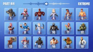 ADIVINA EL BAILE DE FORTNITE POR SU MUSICA - MODO EXTREMO - PARTE #4 | tusadivi