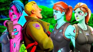 Cet "ENFANT" PLEURE et me TROLL quand il voit mes SKINS RARES sur Fortnite !!! (je suis ZRK)