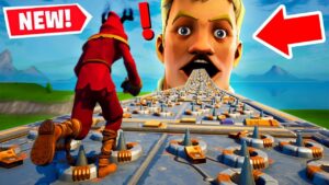 体の中にあるアスレチック！？【フォートナイト / Fortnite】