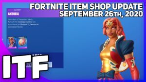 Fortnite Item Shop *NEW* COURAGEOUS ERA SET! [September 26th, 2020] (Fortnite Battle Royale)