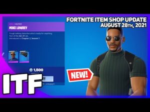 Fortnite Item Shop *NEW* WILL SMITH SKIN! [August 28th, 2021] (Fortnite Battle Royale)