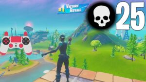 High Elimination Solo Squads Game Full Gameplay Season 7 (Fortnite PC w/ Ps4 Controller)