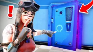 J'OUVRE la PORTE "SECRÈTE" qui est CACHÉ sur Fortnite (ultra rare)