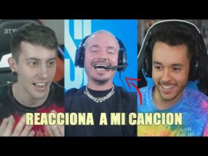 JUGANDO CON J BALVIN Y GREFG A FORTNITE (+algo epico) | Robleis