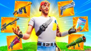 J'ai TROUVÉ des ARMES supprimées pour faire TOP 1