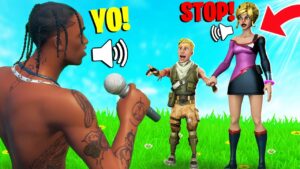 J'imite TRAVIS SCOTT, sa MÈRE S’ÉNERVE !😠(Prank Fortnite)