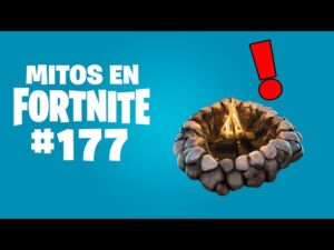 La FOGATA ALIENÍGENA- Mitos Fortnite 177 #MitosFortnite