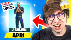 MIO FRATELLO mi REGALA la SKIN di J BALVIN! FORTNITE ITA