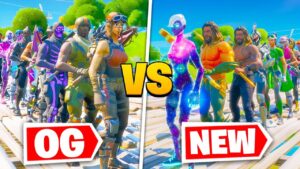*OG vs NEW* Fortnite Fashion Show! FIRE Skin Competition! Best COMBO WINS!