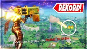 REKORDOWY FRAG Z NOWEJ RAKIETNICY! CZASZKOWNIK POWRACA! PLAC ZABAW Fortnite Battle Royale
