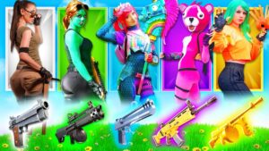 SKIN GAMEUSE ALÉATOIRE CHALLENGE ! Défi FORTNITE Battle Royale