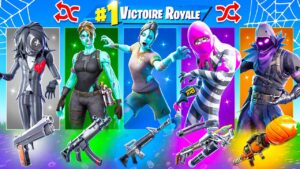SKIN HALLOWEEN ALÉATOIRE CHALLENGE ! Défi FORTNITE Battle Royale