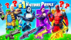 Skin X-FORCE Aléatoire CHALLENGE ! Défi FORTNITE Battle Royale