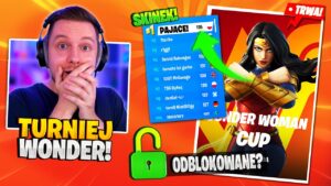 WYGRAŁEM na turnieju WONDER WOMAN w Fortnite⭐(mega DYMY!)