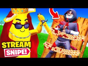 ich STREAMSNIPE WANNABE HEIMLICH bis er KOMPLETT AUSRASTET und RAUS GEHT😂 in Fortnite Braxic