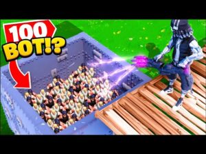100 Bot VS i nuovi MURI INDISTRUTTIBILI di Fortnite?! Experiments on Fortnite