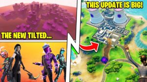 CUBE TOWN POI, Steamy Stacks Destroyed, Fortnite 18.10 Update!