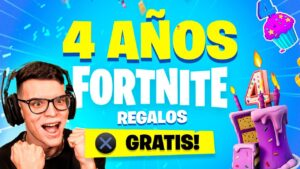 CUMPLEAÑOS FORTNITE CON RECOMPENSAS GRATIS | CreativeSergi