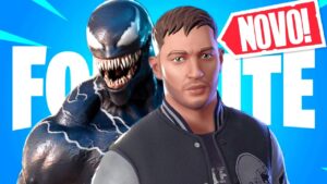 Comprei o Eddie Brock e VENOM do FILME no FORTNITE