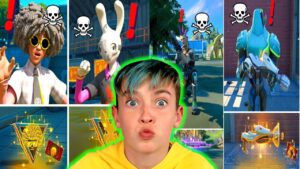 ELIMINO A LOS 4 BOSSES EN FORTNITE TEMP. 7