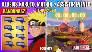 FORTNITE - ESTILOS NARUTO, HORA DO EVENTO e NOVO GLIDER GRÁTIS?