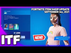 Fortnite Item Shop *NEW* JOY SET! [September 3rd, 2021] (Fortnite Battle Royale)