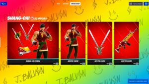Fortnite Item Shop - *NEW* SHANG-CHI SKIN TODAY! (Fortnite Live Countdown)