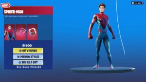 Fortnite Item Shop NEW SPIDERMAN SKIN! (Fortnite Battle Royale)