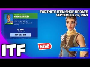 Fortnite Item Shop *NEW* WINDWALKER ECHO SKIN! [September 7th, 2021] (Fortnite Battle Royale)