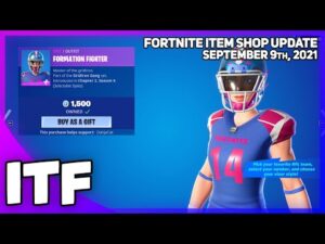 Fortnite Item Shop NFL SKINS ARE BACK + RARE SET! [September 9th, 2021] (Fortnite Battle Royale)