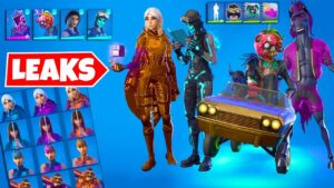 Fortnite Leaked Skins & Emotes: Super Level Season 8 Styles, Skeletara, Lil' Bounce Emote back!