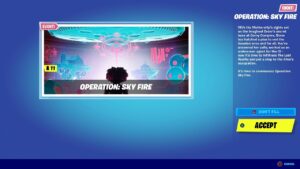 Fortnite Operation: Sky Fire LIVE EVENT