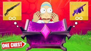 Fortnite, but i only open ONE Sideways Chest