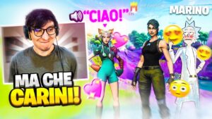 MARINO GIOCA con una RAGAZZA FORTISSIMA! FORTNITE ITA