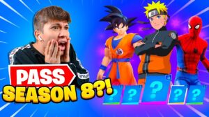 SHOPPO TUTTO IL PASS BATTAGLIA STAGIONE 8!😭Fortnite ITA