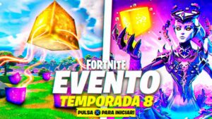 ¡YA MISMO! EVENTO *EL CUBO DORADO* DESTRUYE CIUDAD de FORTNITE en DIRECTO! - CAOZ