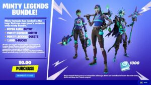 0 V-BUCKS BUNDLE in FORTNITE!