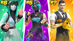 20 SWEATIEST Battle Pass Skins In Fortnite