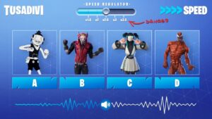 ADIVINA EL BAILE DE FORTNITE EN ALTA VELOCIDAD #3 | tusadivi