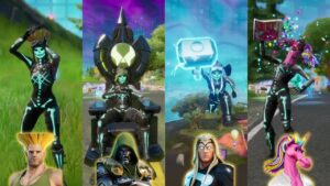 ALL Built-In Emotes with Skeletara! 😂