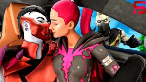 ARIANA GRANDE'S KISS BETRAYS GRAVEYARD DRIFT.... Fortnite Season 8