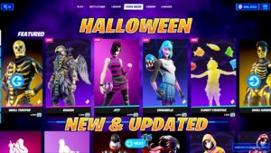 All *NEW* Halloween & Updated Skins, Emotes, Cosmetics Fortnite Item Shop Preview