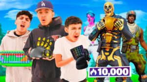 Brothers Use Worst Keyboard & Mouse Combos To Play Fortnite Arena!