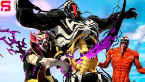 CARNAGE and GRAVEYARD DRIFT KILL VENOM.... Fortnite Season 8