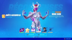 COMMENT AVOIR LE SKIN REINE CUBE sur FORTNITE SAISON 8 !! (Défi Reine Cube)