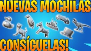 COMO CONSEGUIR GRATIS LAS MOCHILAS DEL MONOPOLY EN FORTNITE - MONOPOLY X FORTNITE: MOCHILAS Y JUEGO
