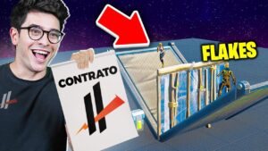 CONTRATEI QUEM ME VENCER NO X1 NO FORTNITE HERO BASE!