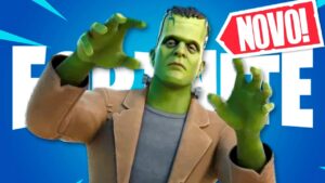 Comprei o FRANKENSTEIN no Halloween do FORTNITE