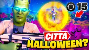 DEVASTO nella NUOVA città della REGINA dei CUBI di HALLOWEEN!! Fortnite ITA
